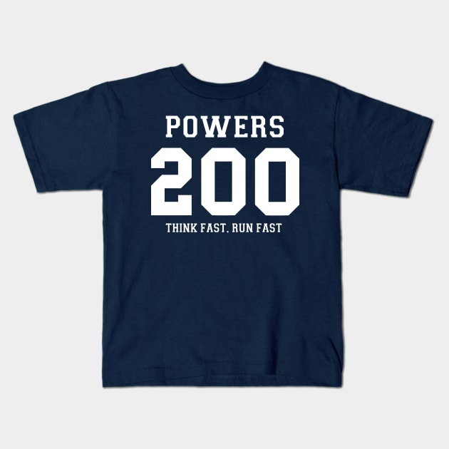 CHAD POWERS Kids T-Shirt by thedeuce